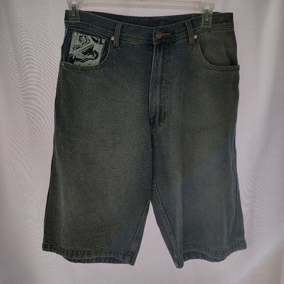 Vintage Johnny Blaze jean shorts - Picture 1 of 9